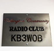 radio club plaque
