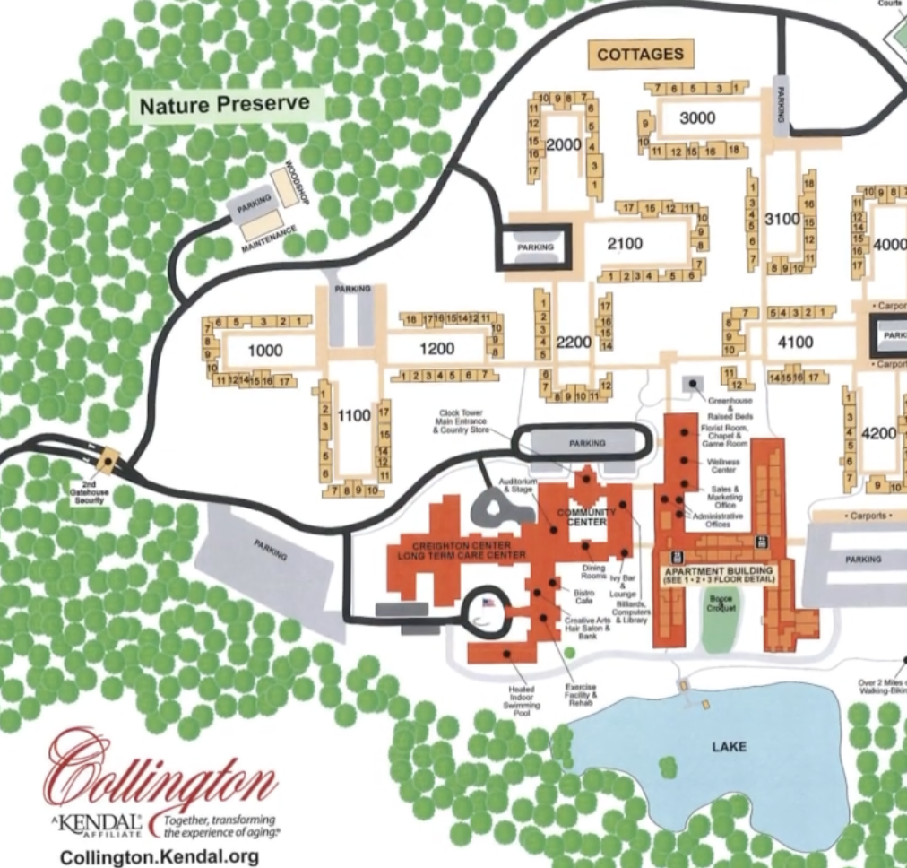 map of collington