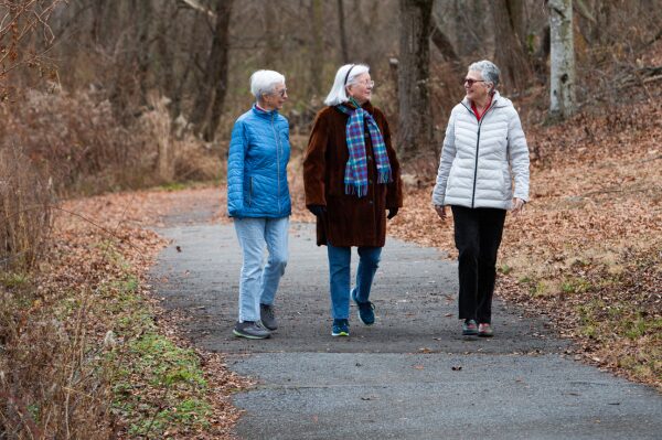 women walking