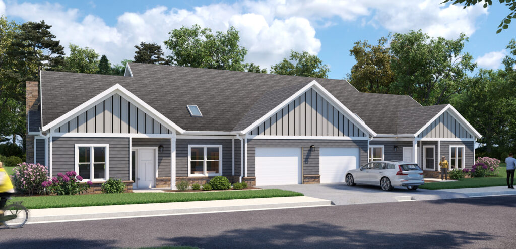 Exterior View of Villas